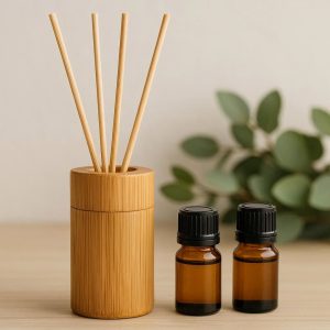 Natural Bamboo Reed Diffuser with Essential Oil Blends