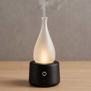 Smart Glass Bottle Nebulizing Diffuser with Remote Control
