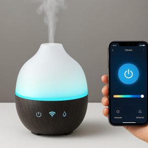 3 Smart WiFi-Enabled Essential Oil Diffuser with App Control