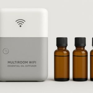 Multi-Room WiFi Essential Oil Diffuser with Refillable Bottles